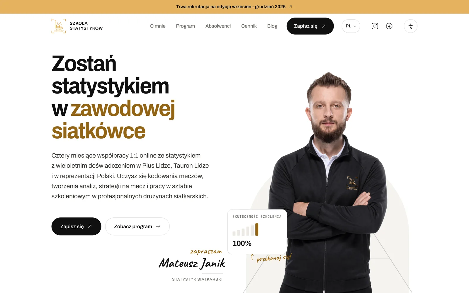 Szkola Statystykow - kurs statystyki siatkarskiej
