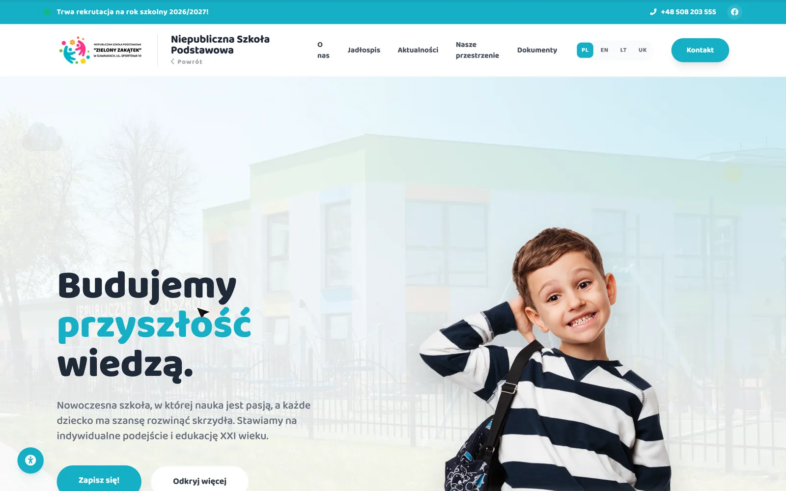 Zielony Zakatek - niepubliczna szkola podstawowa i przedszkole w Suwalkach
